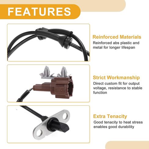 مستشعر سرعة العجلات ABS رقم 47901EA002 مستشعر ABS الخلفي الأيسر مستشعر نظام الكبح المضاد للقفل لنيسان Xterra 2005-2012 in Kuwait