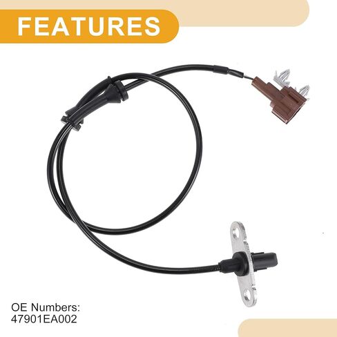 مستشعر سرعة العجلات ABS رقم 47901EA002 مستشعر ABS الخلفي الأيسر مستشعر نظام الكبح المضاد للقفل لنيسان Xterra 2005-2012 in Kuwait