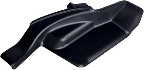 سائق الجانب ممسحة زجاج أمامي غطاء القلنسوة لتويوتا هايلاندر 2014-2019 ممسحة القلنسوة غطاء لوحة الكسوة استبدال 53866-0E100 1 قطعة أسود in Kuwait