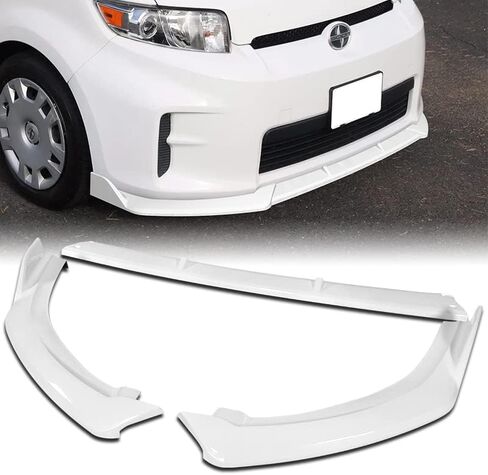 شفة المصد الأمامي 3 قطع مناسبة للتوافق مع 2011-2015 Scion xB STP-Style مطلية باللون الأبيض المصد الأمامي المفسد الشفة in Kuwait