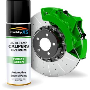 TouchupXS-High Temp Brake Calipers/Drums Enamel Coat 2K Forest Green-Aerosol in Kuwait