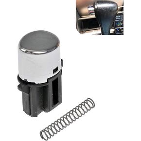 Shift Lever Button, Shift Shifter Stick Head Button with Spring, OEM #54132-SDA-A81 Conversion Accessories, Compatible with Honda Accord 2003-2007 (Black) in Kuwait