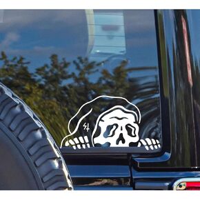 5 قطع من ملصقات السيارات الممتصة للصدمات غريم ريبر لمركبات شاحنة الزجاج الأمامي (6.7 × 3.7) in Kuwait