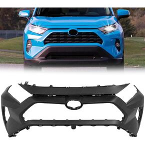 PENSUN Front Bumper Cover Fit for Toyota RAV4 2019 2020 2021 2022 2023, Black Plastic Bumper Replacement, Easy Installation, 521194A916 in Kuwait