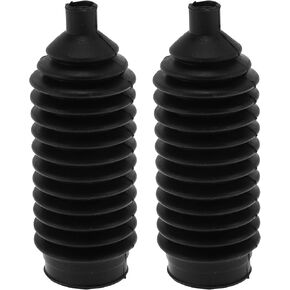 2 Pcs Universal Rubber Rack and Pinion Steering Boot Pinion Boot Gaiter Kit Black in Kuwait
