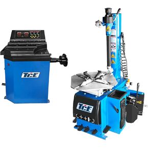 2.0HP Tire Changer Wheel Changing Machine Wheel Balancer Rim Clamp Combo in Kuwait