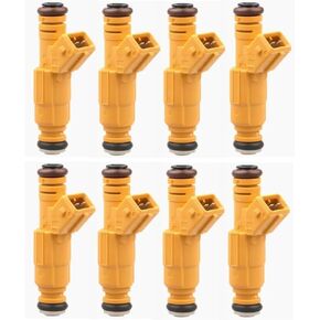 Set 8pcs Fuel Injectors Compatible With B-osch 1986-1995 Compatible With F-ord M-ustang GT 5.0 LX 19lbs 0280155710 in Kuwait
