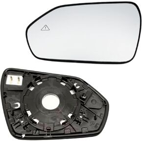Driver Side Left Mirror Glass Compatible with for Hyundai Elantra 2021 2022 2023 2024 2025 Heated with Blind Spot (Driver Blind Spot No-Auto Dimming) in Kuwait