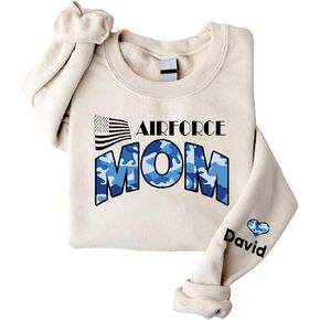 Personalized Airforce Mom Shirts for Women, Custom Airforce Shirts for Women, Airforce Dad Shirt in Saudi Arabia