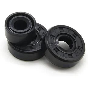 2/5/10pcs Oil Seal ID 8mm TC-8 * 14/15/16/18/22 * 4/4.5/5/7/8mm Nitrile Rubber Shaft Double Lip Oil Seals Gasket(2pcs,8x12x5mm) in Kuwait