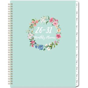 2026-2031 Monthly Planner/Calendar - 5 Year Planner 2026-2031 from JUL. 2026 - JUN. 2031, 9" x 11", Monthly Tabs, Note Pages, Twin-Wire Binding, Transparent Waterproof PP Cover in Kuwait