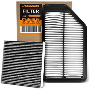 Engine & Cabin Air Filter with Activated Set for Odyssey (2011-2017 3.5L Gas) Replaces 17220-RV0-A00, 80292-SDA-A01, CA11042, SA11042 in Kuwait