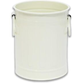 حامل أقلام للمكتب، حامل أكواب معدني على شكل أسطوانة للمكتب بمقابض، حامل فرش مكياج لطيف، حامل قلم تحديد منظم لتخزين المكتب والفصول الدراسية والمنزل (أحمر) in Kuwait