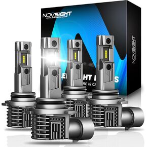 𝟗𝟎𝟎𝟲 𝟗𝟎𝟎𝟓 Light Bulbs 1:1 Design Plug and Play, IP68 Waterproof, Pack of 4 in Kuwait