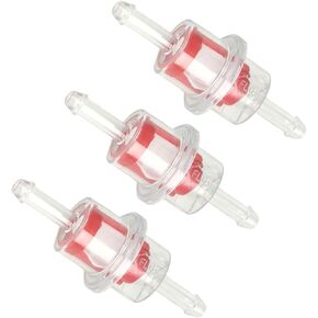 3X 1/4" Universal Inline Fuel Filter for Arctic Cat 1000 450 500 550 650 700 Bearcat Jag Powder Pantera TRV for Kawasaki Jet Ski 0109-579 0470-988 Compatible with Yamaha 65B-24560-00-00 in Kuwait