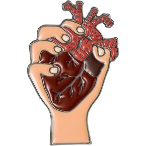 التمريض الإسبانية Enfermería دبوس السماعة الطبية المينا بروش مجوهرات للطبيب والممرضة ظهره شارة التلبيب الطب هدية in Kuwait