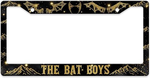 Baby Alien Cute Star Movie License Plate Frame for Car Truck Sedan SUV, Plastic License Frame, Durable Frame, Car Plate Frame, Car Accessories for Women Men, Christmas Car Gifts in Kuwait