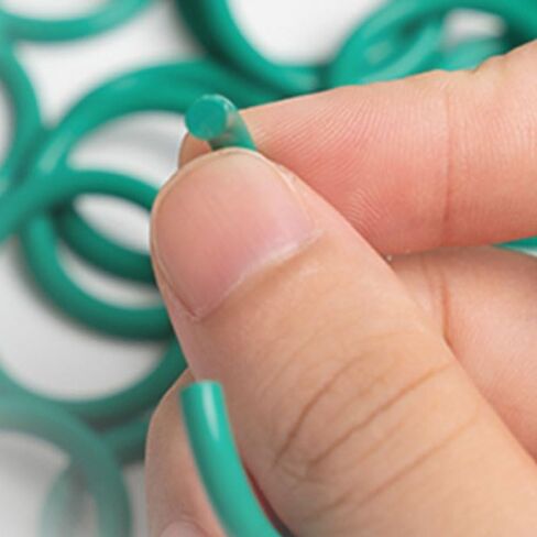 10PCS FKM O Ring Sealing Gasket Insulation Oil High Temperature Resistance Fluorine Rubber Green CS 1-2.4mm OD 4-70mm(OD 59mm,CS 2.4mm) in Saudi Arabia