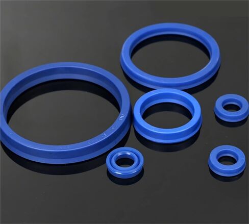 ID 40-48mm Polyurethane Hydraulic Cylinder Oil Sealing Ring UN/UHS/U/Y Type Shaft Hole Sealing Ring Gasket(40x48x6mm(2pcs)) in Kuwait