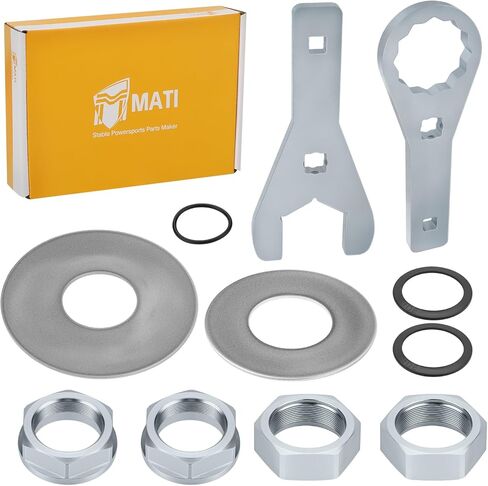 M MATI 41mm Rear Axle Nut Wrench Tool Set & Axle Nut Washer Seal for Honda Rancher 420 TRX420 2007-2013 90307-HM5-930 90308-HM5-930 90481-HC4-000 90501-HB3-000 90501-HP5-600 91302-001-020 in Saudi Arabia