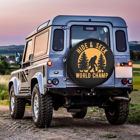 غطاء إطار احتياطي كبير للقدم للتخييم للمقطورات وملحقات التخييم لسيارات الدفع الرباعي مقاومة لتسرب الماء مقاس 13 بوصة in Kuwait