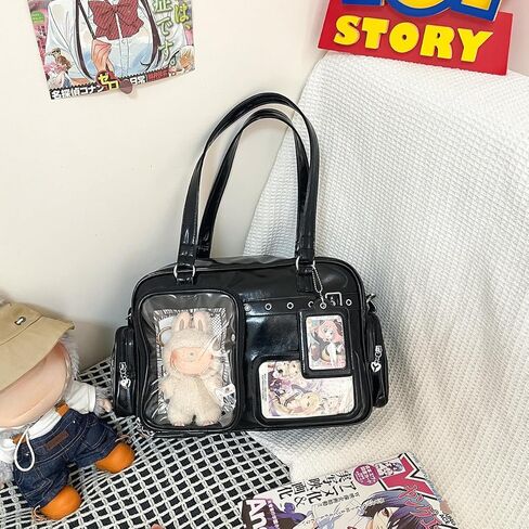 Cutecore Itabag Kawaii Shoulder Bag - Aesthetic Y2k Ita Bag Coquette Harajuku Handbag Purse Tote Trendy JK Purse in Saudi Arabia