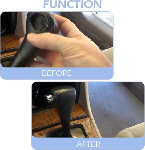 Shift Lever Button, Shift Shifter Stick Head Button with Spring, OEM #54132-SDA-A81 Conversion Accessories, Compatible with Honda Accord 2003-2007 (Black) in Kuwait