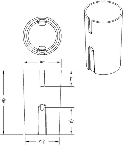 CTW Lower Gearshift Knob Cover Candy Red fits Eaton Fuller Style 9/10/13/15/18 in Kuwait