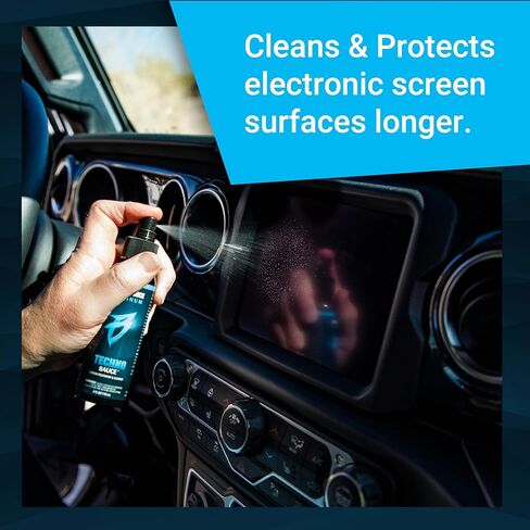 Bling Sauce Techno Sauce 3 عبوات، منظف ومعالجة شاشة الإلكترونيات، 4 أونصة لكل منها in Kuwait