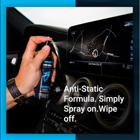 Bling Sauce Techno Sauce 3 عبوات، منظف ومعالجة شاشة الإلكترونيات، 4 أونصة لكل منها in Kuwait