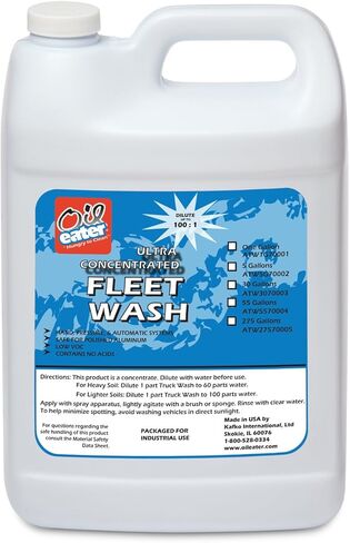 1 GAL. Fleet WASH Concentrate Bottle, COLORLESS, Bottle in Kuwait