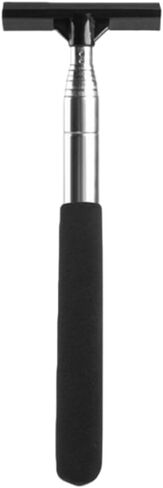 Squeegee with Extendable Handle – Car Window Cleaner Sponge & Brush for Streak-Free Cleaning, Ideal for Windows，Black in Saudi Arabia