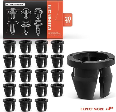 A-Premium 10 mm Nylon Grille & Side Marker Light Grommet Retainer Clips Compatible with Nissan Sentra 2000-2003 Frontier Pathfinder Armada Maxima Titan Armada Xterra & More, 20 PCS (1.06 oz) in Saudi Arabia