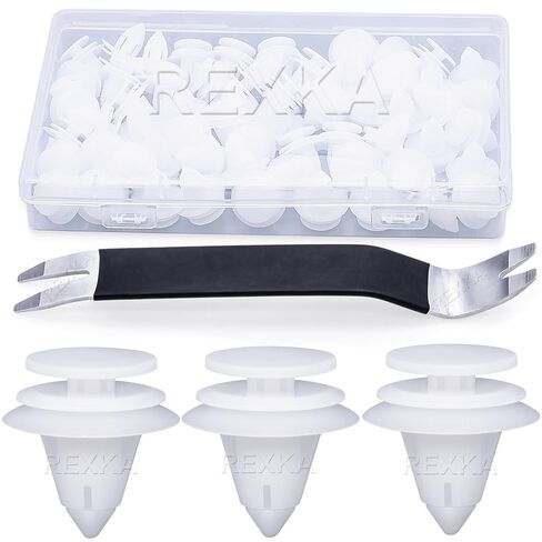 51 قطعة من Rexka مثبت لوحة تزيين الباب لكرايسلر 6505292AA Vans Grand Voyager Pacifica Town & Country Voyager Dodge Caravan Grand Caravan RAMC/V - مزيل جسم لوحة الزخرفة التلقائي in Kuwait