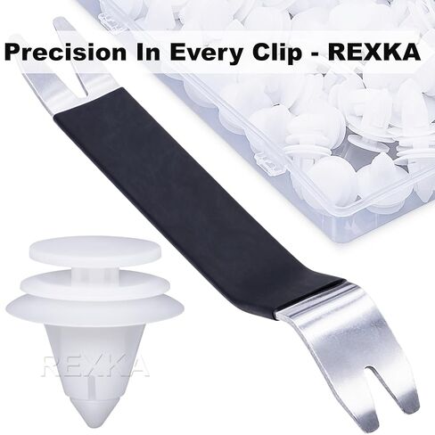 51 قطعة من Rexka مثبت لوحة تزيين الباب لكرايسلر 6505292AA Vans Grand Voyager Pacifica Town & Country Voyager Dodge Caravan Grand Caravan RAMC/V - مزيل جسم لوحة الزخرفة التلقائي in Kuwait