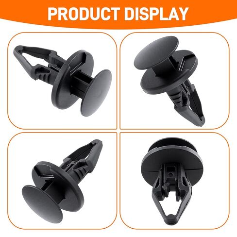 30pcs Black Nylon Cowl & Fender Liner Push-Type Retainer Clips Compatible with Ford W712196-S300 Edge Escape F-150 GM 11589293 Buick Century, Lacrosse Regal, Equinox, Pontaic Torrent in Saudi Arabia