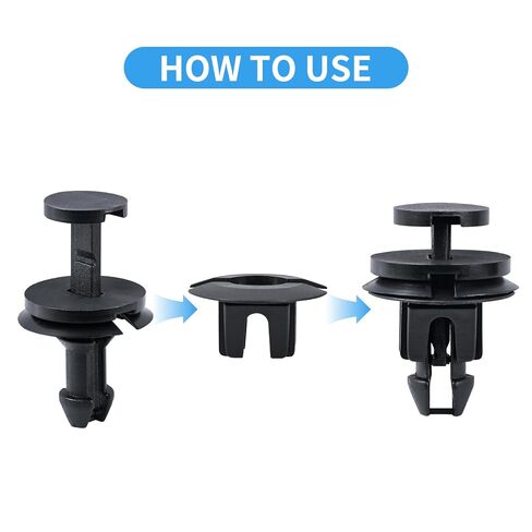 WHALETAIL 10 Sets Front Air Deflector Retainers Clips Replace 15733971 15733970 Compatible with Cadillac Escalade Chevy GMC Trucks in Kuwait