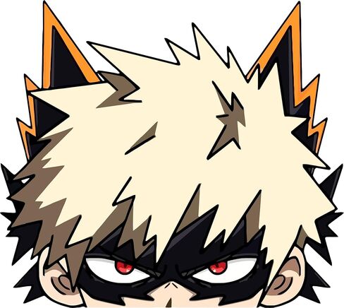 Bakugo ملصق حائط من الفينيل‏ ملصق JDM اليابانية Kawaii أنيمي الوفير نافذة الكمبيوتر المحمول UV ومقاومة الماء سباق الانجراف v1738 in Kuwait