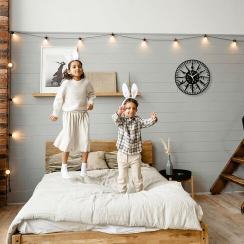 ساعة حائط بندقية تكتيكية 12 بوصة - 7 ألوان LED مع جهاز تحكم عن بعد، علامات صورة ظلية للأسلحة، حركة كوارتز صامتة، كهف الرجل المثالي/هدية عسكرية in Saudi Arabia