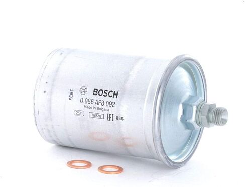 BOSCH 0986AF8092 Gasoline Fuel Filter - Compatible with Select Mercedes-Benz 400SE, 400SEL, 500SEC, 500SEL, 600SEC, 600SEL in Saudi Arabia