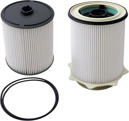 (Upgrade)68157291AA, 68436631AA Fuel Filter Water Separator set Compatible with 2019–2024 Dodge Ram 2500 3500 4500 5500 6.7L Cummins Diesel Turbo Engines in Kuwait