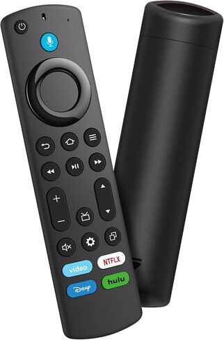 جهاز التحكم عن بعد الصوتي البديل L5B83G مناسب لعصا التلفزيون الذكية Fire AMZ (الجيل الثاني/الثالث/لايت)، الجيل الثالث من التلفزيون الذكي AMZ، عصا التلفزيون الذكية AMZ 4K (الجيل الأول/الجيل الثاني)، مكعب التلفزيون الذكي AMZ in Kuwait