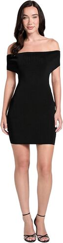 Guess Women's Eco Short Sleeve Off Shoulder Katiya Dress in Saudi Arabia