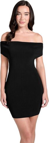 Guess Women's Eco Short Sleeve Off Shoulder Katiya Dress in Saudi Arabia