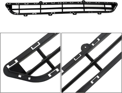 4Pcs Front Bumper Mesh Grille Chrome Molding Fog Light Bezels Set Replacement for Santa Fe Sport 2013-2016 in Saudi Arabia