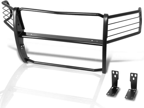 Compatible with Ram 2500/3500 Pickup 2010-2018 Front Bumper Brush Grille Guard Protector,Black in Saudi Arabia
