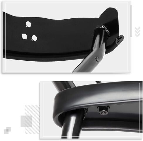 Compatible with Ram 2500/3500 Pickup 2010-2018 Front Bumper Brush Grille Guard Protector,Black in Saudi Arabia