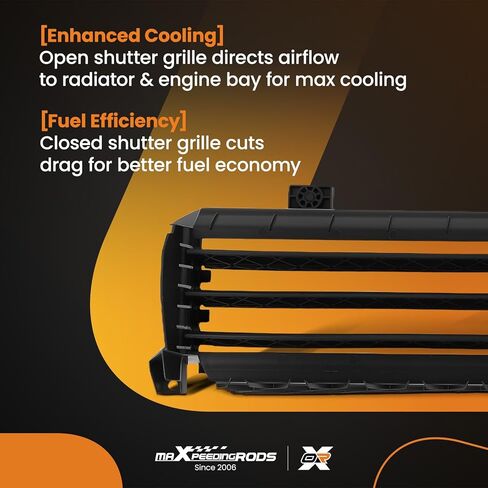 maXpeedingrods Active Grille Radiator Shutter with Actuator for Dodge Dart 2013-2016, 68140950AB 68140950AC 68192366AC in Saudi Arabia