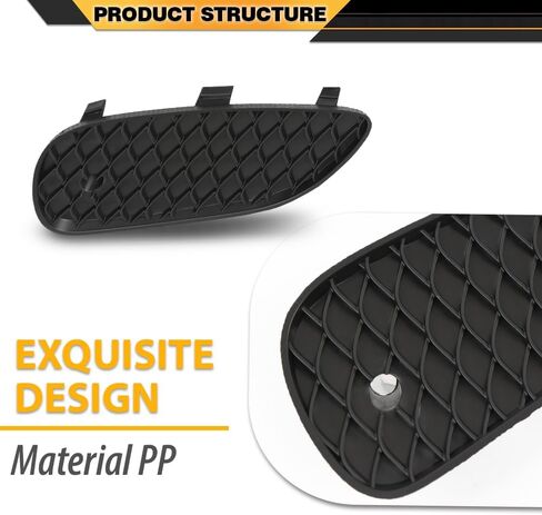 Front Bumper Side Outer Grille Set Pair Compatible with Benz W156 X156 GLA 220 250 260 2015-2017 1568853322, 1568853422, A1568853322, A1568853422 in Saudi Arabia