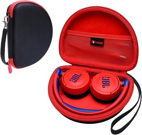 حافظة XANAD EVA صلبة لسماعات الرأس اللاسلكية JBL JR300BT / Jr310BT، Sony MDR-ZX110 / MDRZX110NC / MDR-ZX310AP - وردي in Saudi Arabia